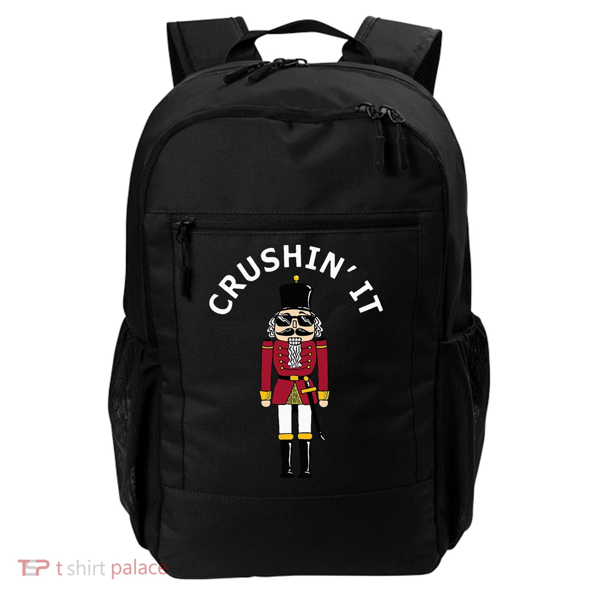 Trendy Christmas Nutcracker Crushin It Backpack