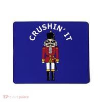 Trendy Christmas Nutcracker Crushin It Mousepad thumb 0