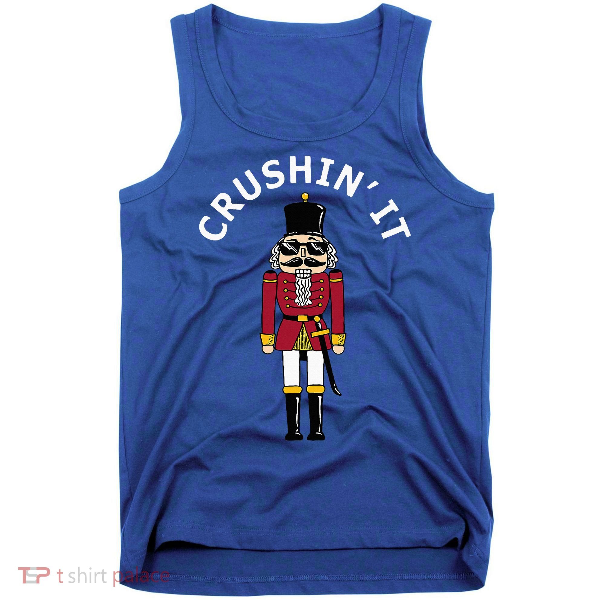 Trendy Christmas Nutcracker Crushin It Tank Top