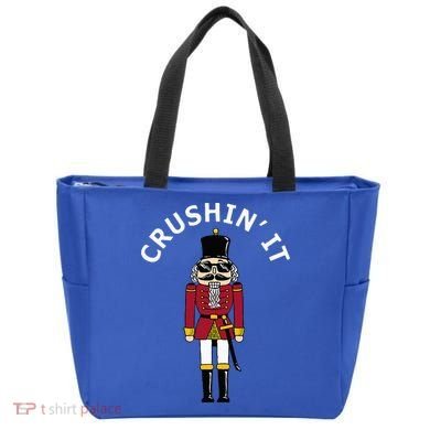 Trendy Christmas Nutcracker Crushin It Tote Bag