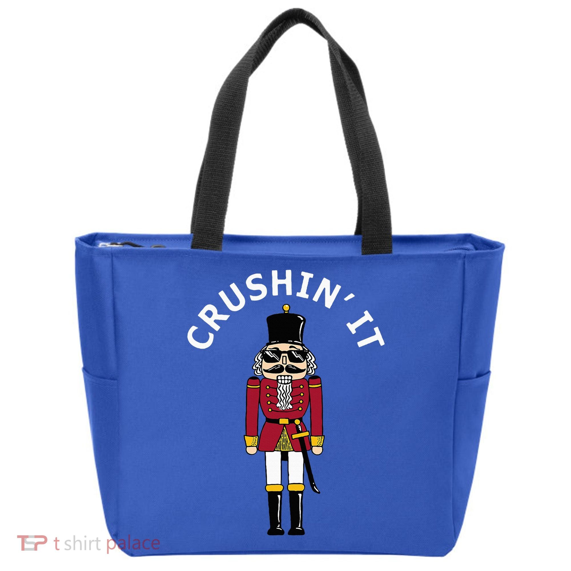 Trendy Christmas Nutcracker Crushin It Tote Bag