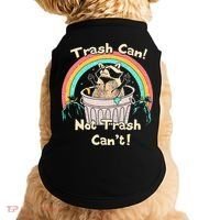 Trash Can Not Trash CanT Funny Raccoon Doggie Tank thumb 0