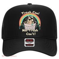 Trash Can Not Trash CanT Funny Raccoon Hat thumb 0