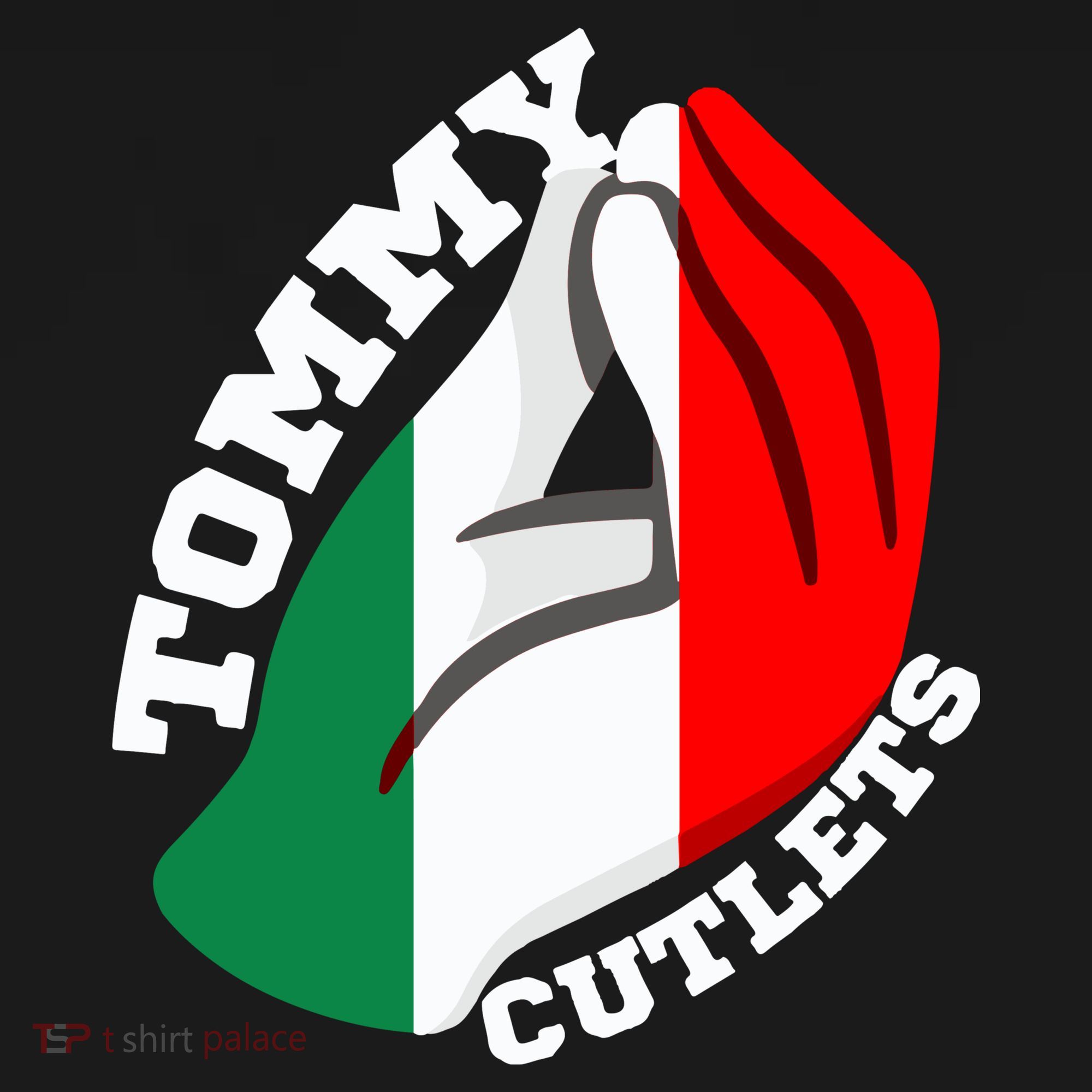Tommy Cutlets New York Italian Flag Football Bucket Hat