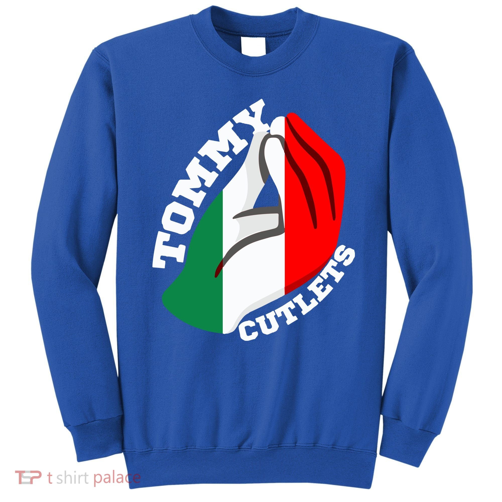 Tommy Cutlets New York Italian Flag Football Sweatshirt