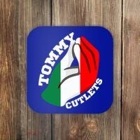 Tommy Cutlets New York Italian Flag Football Coaster thumb 0