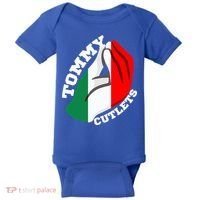 Tommy Cutlets New York Italian Flag Football Baby Bodysuit thumb 0