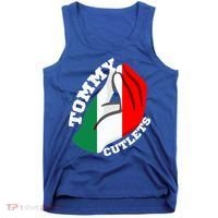 Tommy Cutlets New York Italian Flag Football Tank Top thumb 0