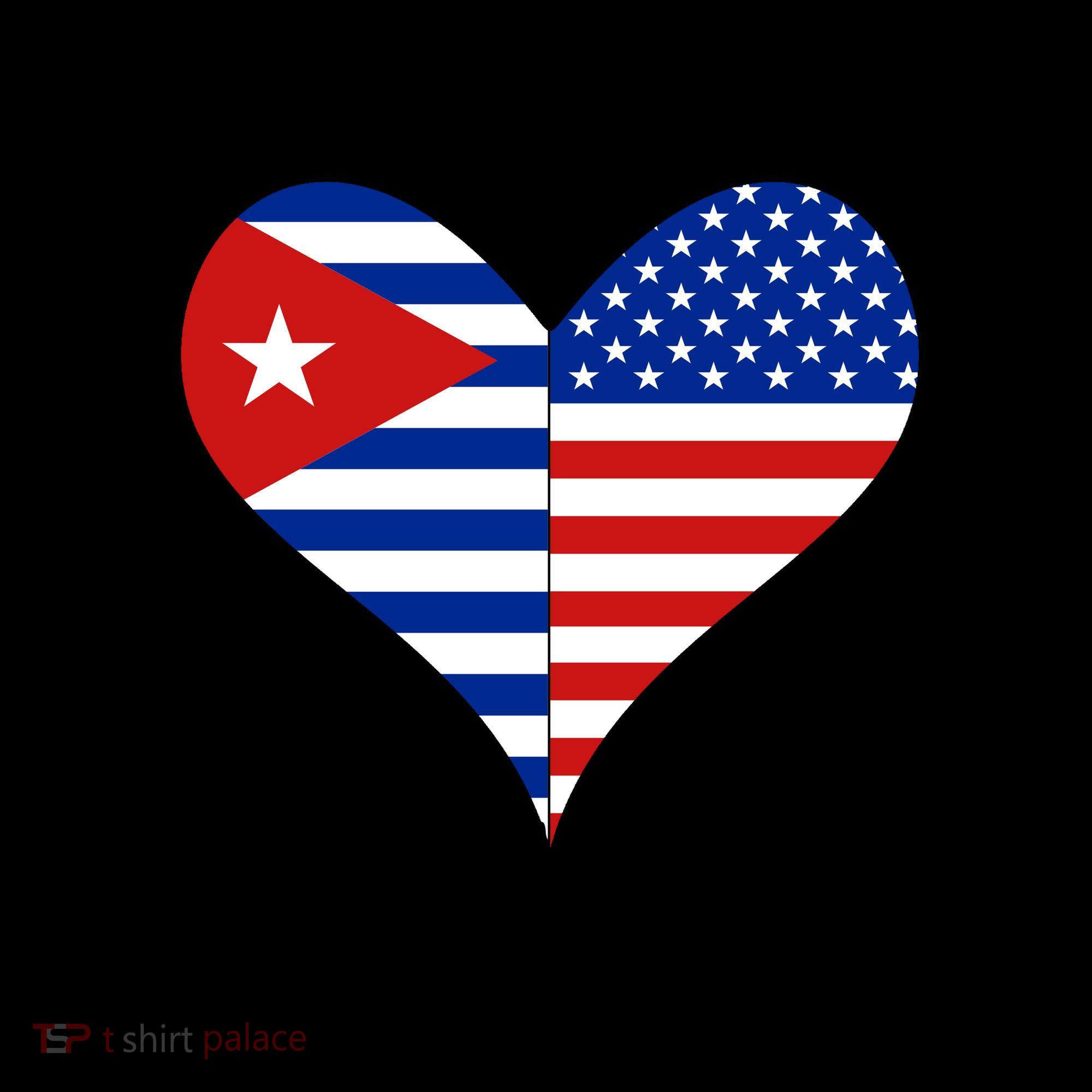 Two Cultures One Me Cuban American Heart Flag Coffee Mug