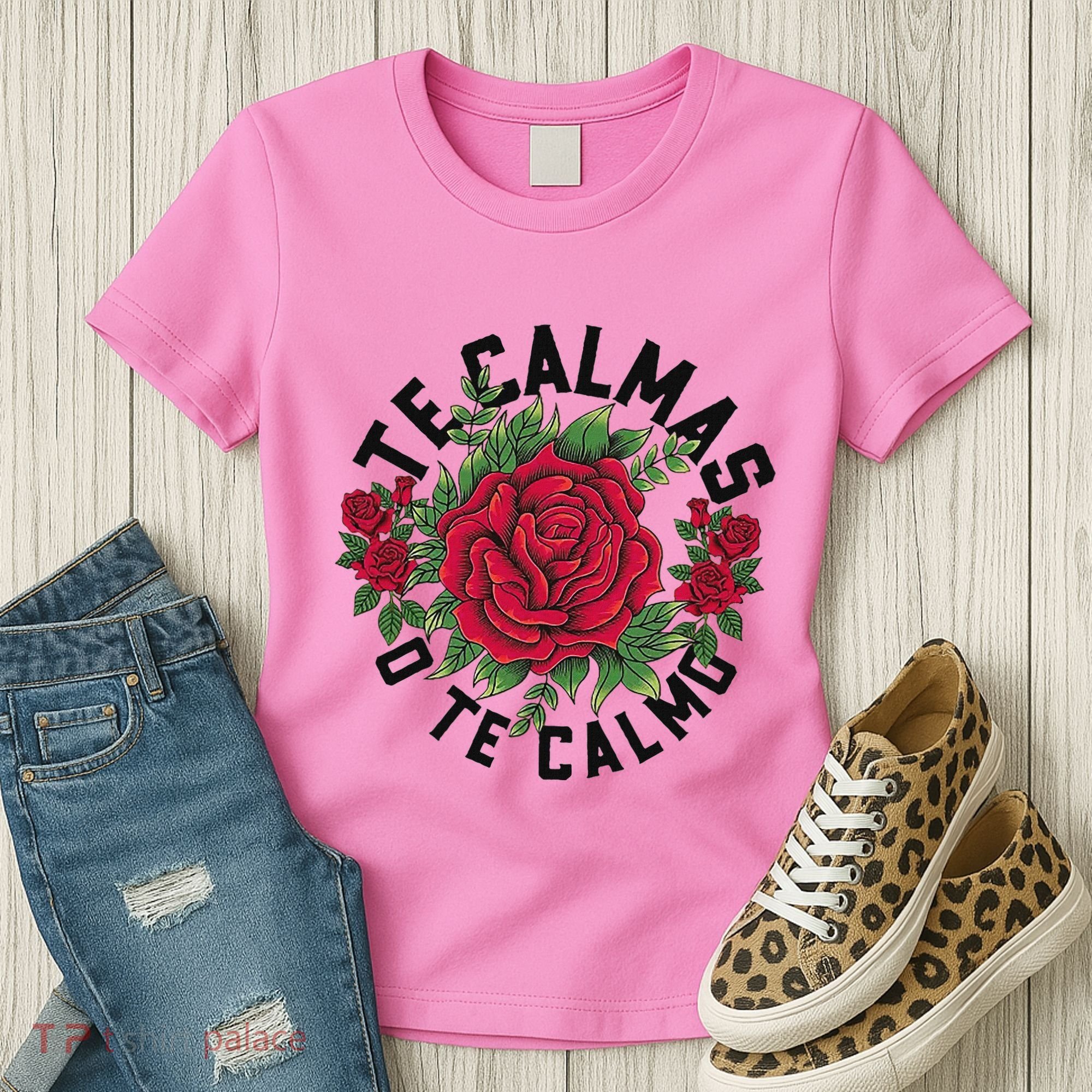 Te Calmas O Te Calmo Spanish Women's T-Shirt