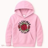 Te Calmas O Te Calmo Spanish Kids Hoodie thumb 0