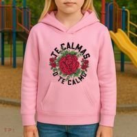 Te Calmas O Te Calmo Spanish Kids Hoodie thumb 3