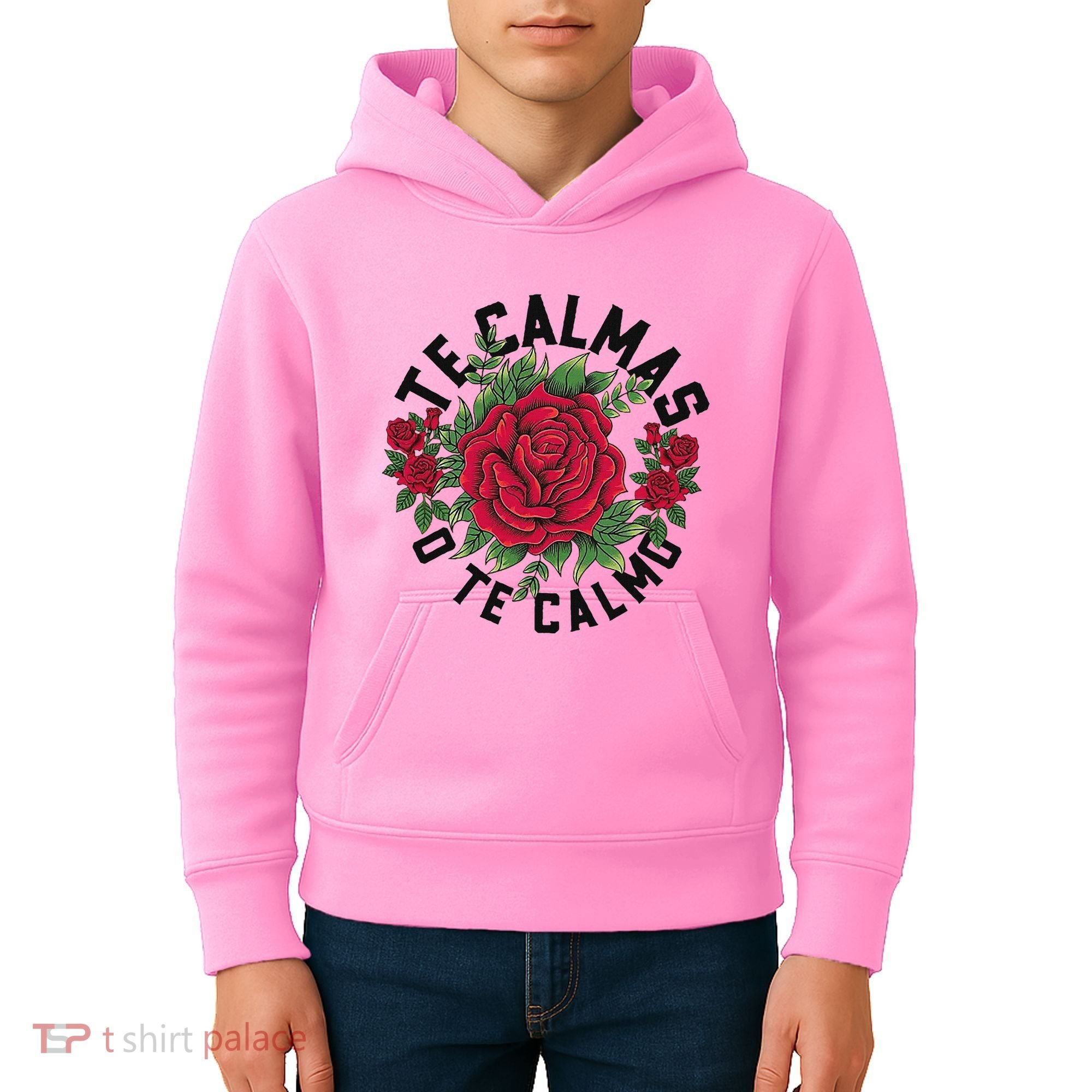 Te Calmas O Te Calmo Spanish Kids Hoodie