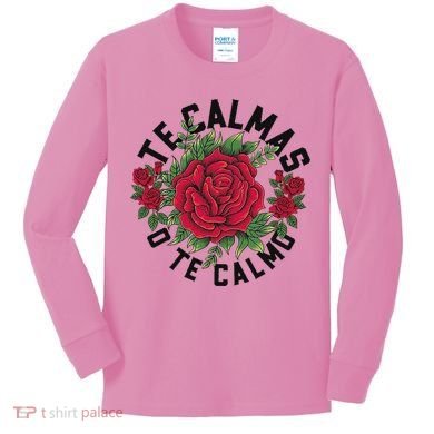 Te Calmas O Te Calmo Spanish Kids Long Sleeve Shirt