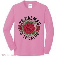 Te Calmas O Te Calmo Spanish Kids Long Sleeve Shirt thumb 0