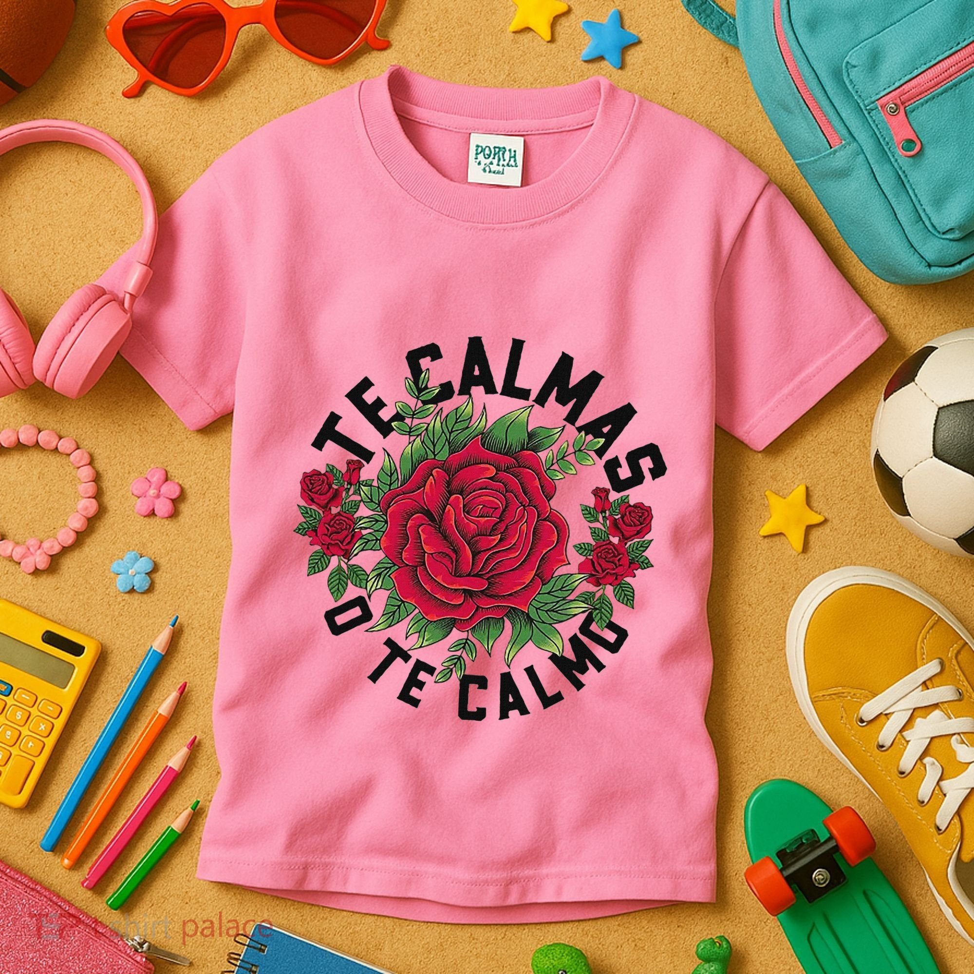Te Calmas O Te Calmo Spanish Kids T-Shirt