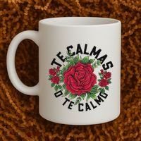 Te Calmas O Te Calmo Spanish Coffee Mug thumb 2