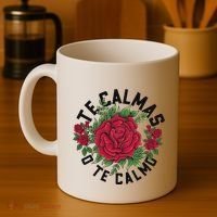 Te Calmas O Te Calmo Spanish Coffee Mug thumb 4