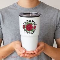 Te Calmas O Te Calmo Spanish Tumbler thumb 2