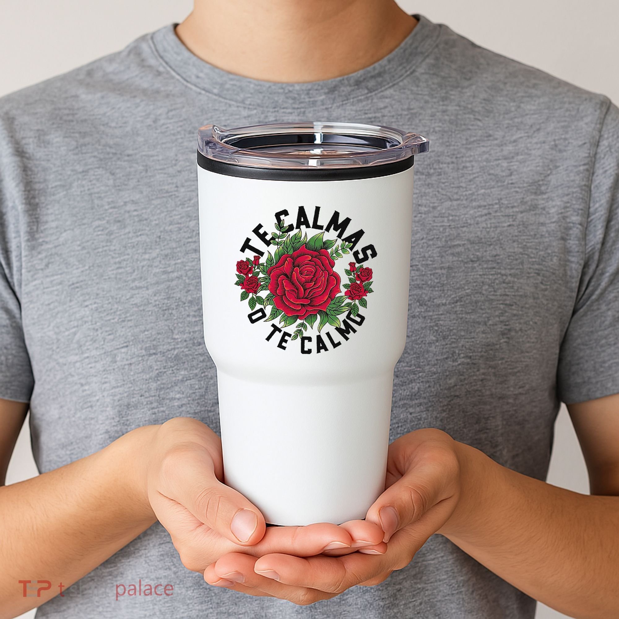 Te Calmas O Te Calmo Spanish Tumbler