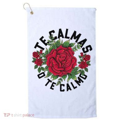 Te Calmas O Te Calmo Spanish Golf Towel