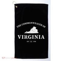 The Commonwealth Of Virginia Golf Towel thumb 0