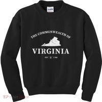 The Commonwealth Of Virginia Kids Sweatshirt thumb 0