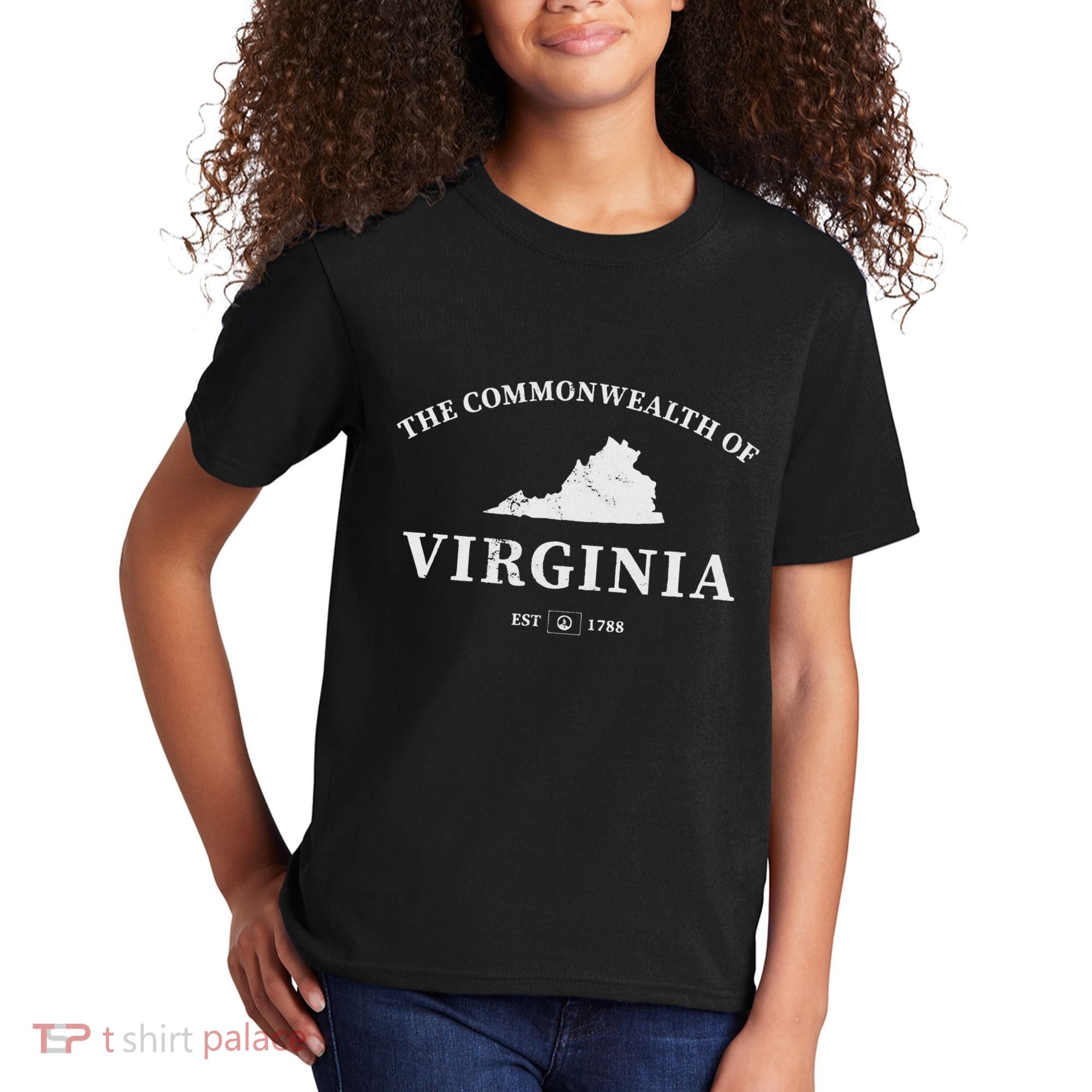 The Commonwealth Of Virginia Kids T-Shirt