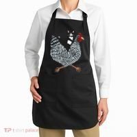 Tuxedo Cat On A Chicken Apron thumb 2