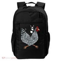 Tuxedo Cat On A Chicken Backpack thumb 0