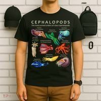 The Cephalopod Octopus Squid Cuttlefish And Nautilus T-Shirt thumb 6