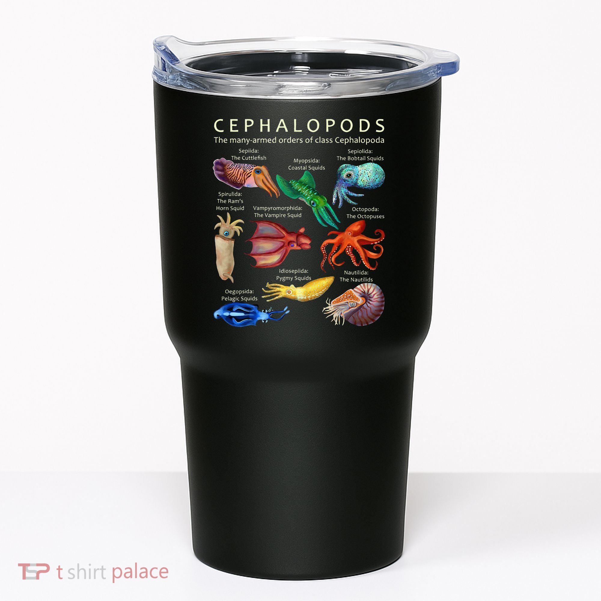 The Cephalopod Octopus Squid Cuttlefish And Nautilus Tumbler