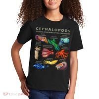 The Cephalopod Octopus Squid Cuttlefish And Nautilus Kids T-Shirt thumb 2