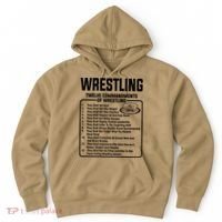 Twelve Commandments Of Wrestling T Hoodie thumb 0