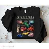 The Cephalopod Octopus Squid Cuttlefish And Nautilus Sweatshirt thumb 2