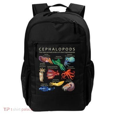 The Cephalopod Octopus Squid Cuttlefish And Nautilus Backpack