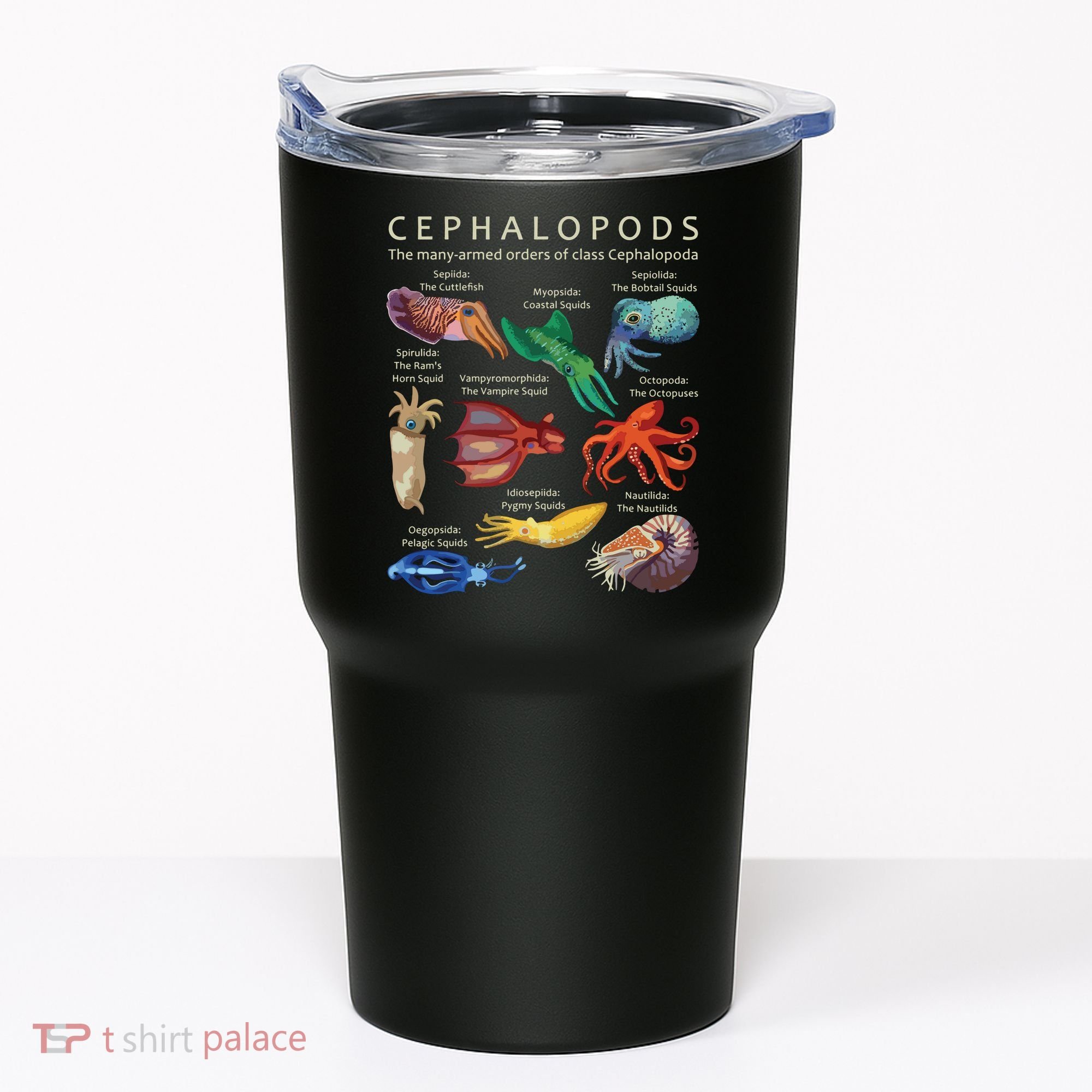 The Cephalopod Octopus Squid Cuttlefish And Nautilus Tumbler