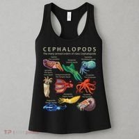 The Cephalopod Octopus Squid Cuttlefish And Nautilus Women's Tank Top thumb 3