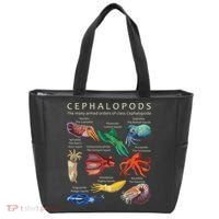 The Cephalopod Octopus Squid Cuttlefish And Nautilus Tote Bag thumb 0