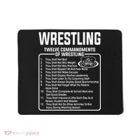 Twelve Commandments Of Wrestling Mousepad thumb 0