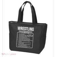 Twelve Commandments Of Wrestling Tote Bag thumb 3