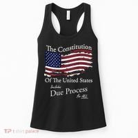 The Constitution Of The United States Due Process For All Women's Tank Top thumb 0
