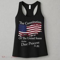 The Constitution Of The United States Due Process For All Women's Tank Top thumb 3