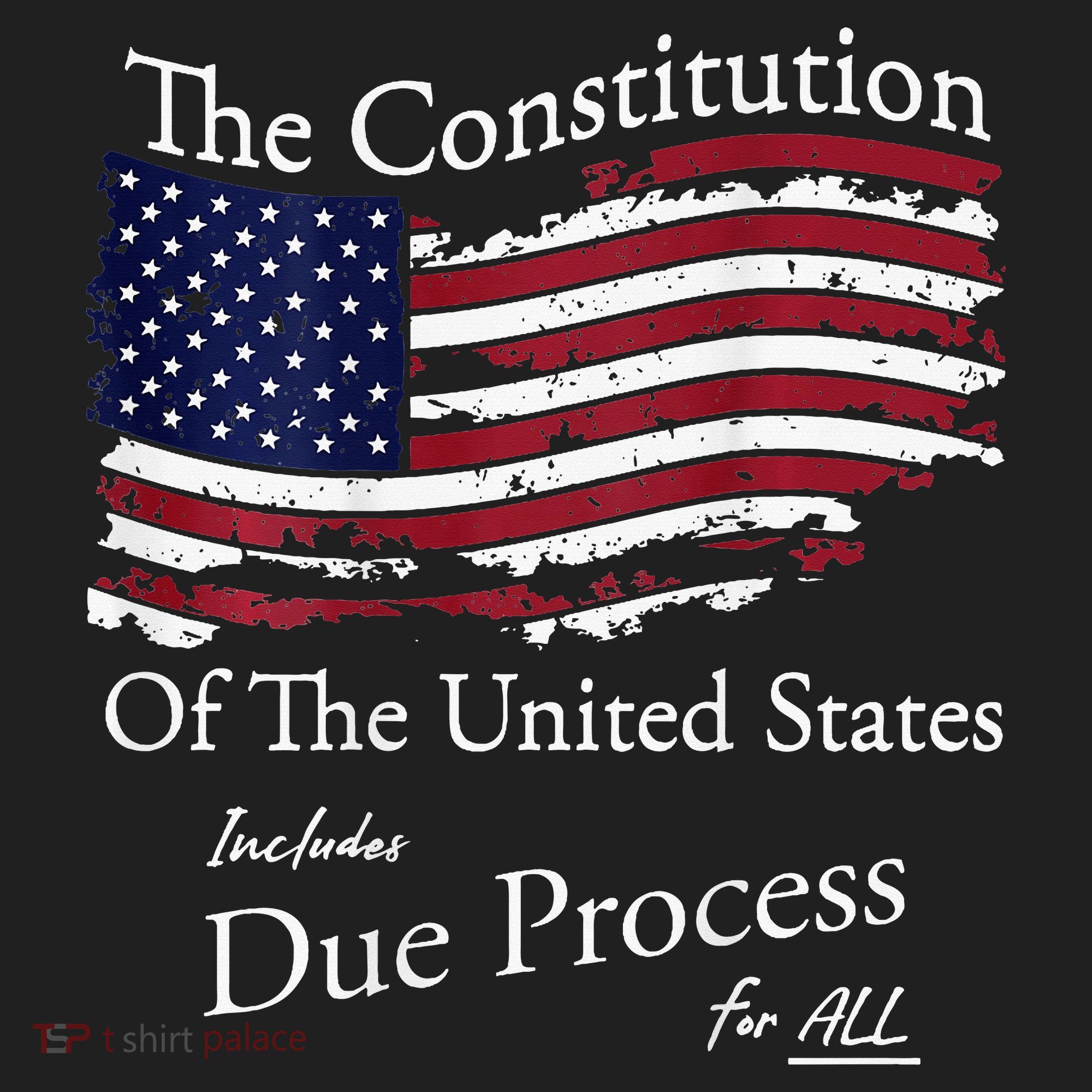 The Constitution Of The United States Due Process For All Hat