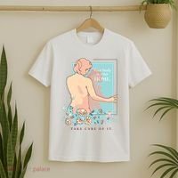 Take Care Of Your Body Mental Health T-Shirt thumb 2
