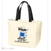 Teddyfresh Computer On My Way To Escape Reality Tote Bag thumb 3
