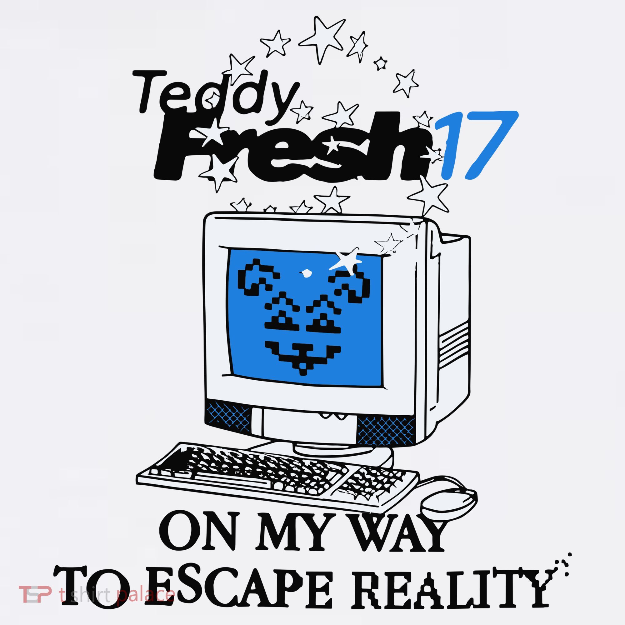 Teddyfresh Computer On My Way To Escape Reality Coffee Mug