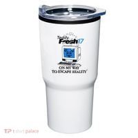 Teddyfresh Computer On My Way To Escape Reality Tumbler thumb 0