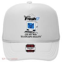 Teddyfresh Computer On My Way To Escape Reality Hat thumb 0