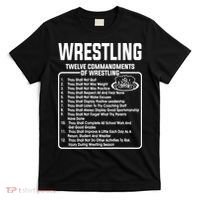 Twelve Commandments Of Wrestling TShirt T-Shirt thumb 0